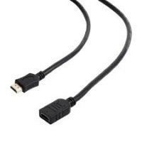 картинка Удлинитель кабеля HDMI Cablexpert CC-HDMI4X-6, 1.8м, v2.0, 19M/19F, черный, позол.разъемы, экран от магазина Wizard Co.