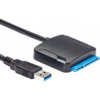 картинка Кабель-адаптер USB3.0 ---SATA III 2.5/3,5"+SSD, VCOM <CU816> от магазина Wizard Co.