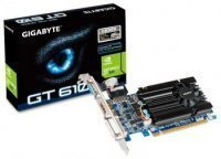 картинка Видеокарта Gigabyte PCI-E nVidia GV-N610-1GI GeForce GT 610 1024Mb 64bit DDR3 810/1333 DVI/HDMI/CRT/ от магазина Wizard Co.