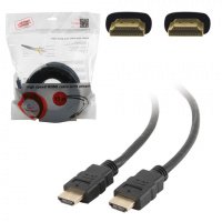 картинка Кабель HDMI A(M) - A(M) Gembird/Cablexpert {15.0м, v1.3, 2K, пакет, черный, позол.разъ, CC-HDMI-15} от магазина Wizard Co.