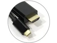 картинка Кабель-адаптер USB 3.1 Type-Cm --> HDMI A(m) 4K@60Hz, 1.8m , PD, Alum Shell,VCOM  <CU423MCPD-1.8M> от магазина Wizard Co.